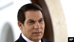 Ousted Tunisian President Zine El Abidine Ben Ali (file photo)