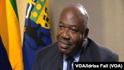 Ali Bongo Ondimba, Washington, 31 mars 2016 (VOA/Idriss Fall)
