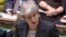 Britain's Prime Minister Theresa May speaks in Parliament, in London, March 20, 2019, in this screen grab taken from video. 