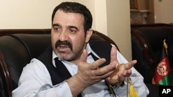 Ahmad Wali Karzai, half-brother of Afghanistan's President Hamid Karzai in Kandahar, Afghanistan, (2010 File)