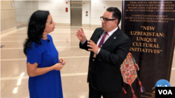 Firdavs Abduholiqov Vashingtonda "Amerika Ovozi" bilan suhbatda, 27-sentabr, 2019