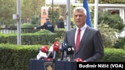 Presiden Kosovo Hashim Thaci akan mengundurkan diri dari jabatannya, setelah didakwa atas kejahatan perang, Kamis (5/11).