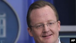 White House Press Secretary Robert Gibbs speaks during the daily briefing at the White House in Washington, D.C., 22 Dec 2009