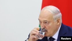 Բելառուսի նախագահ Ալեքսանդր Լուկաշենկոն ասուլիսին։ Մինսկ, հունվարի 26, 2025թ․։