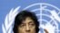 U.N. High Commissioner for Human Rights South African Navanethem Pillay