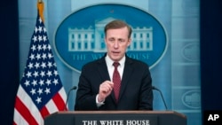 资料图：美国白宫国家安全顾问杰克·沙利文（Jake Sullivan）（美联社）