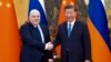 Rossiya Bosh vaziri Mixail Mishustin va Xitoy Prezidenti Si Zinpin, Pekin, 20-dekabr, 2023.