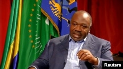 Le président Ali Bongo à Libreville au Gabon le 24 septembre 2016.