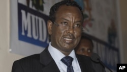 Perdana Menteri baru Somalia, Abdi Farah Shirdon di Mogadishu, Somalia (6/10).