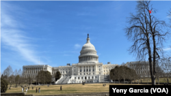 El Capitolio de EEUU, sede de las dos Cámaras del Congreso, puede verse el 12 de marzo de 2025, en Washington, D.C., EEUU.