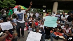 Nigerian Women March for Rescue of Chibok Girls 