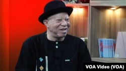 Salif Keita à VOA Afrique le 6 novembre 2019.