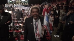 Promoter Don King at Muhammad Ali Memorial Service