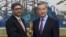 FILE - Chinese Foreign Minister Wang Yi, right, meets with India's Foreign Secretary Vikram Misri in Beijing, Jan. 27, 2025, in this image taken from a video. (Phoenix TV via APTN)