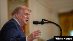 دونالد ترامپ، رئیس‌جمهوری آمریکا 