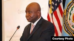 Liberian defense minister Brownie Samukai