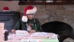 Тисячі листів адресовані Санті, знаходять відповідь в американського місті Санта Клаус понад 100 років. Відео