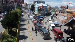 La normalidad ha regresado a la población de El Alto, luego de semanas de protestas y tranques de las carreteras. (Foto/VOA)