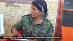 Female Commander Leads Anti-IS Fighters in Hometown Raqqa