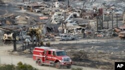 Kebakaran hutan Blue Cut di California Selatan telah menghancurkan lebih dari 300 rumah dan bangunan (foto: dok).