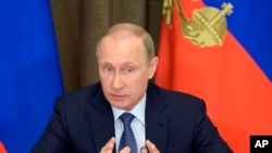 Tổng thống Nga Vladimir Putin.