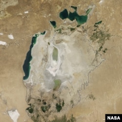 The Disappearing Aral Sea