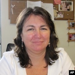 Paulina Montes at her office in Coral Gables, Florida