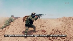 US-Backed Forces Remove Explosives from Key Syrian Town