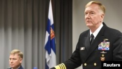 Адмірал флоту США Джеймс Фоґґо, командувач ВМС США у Європі та Африці