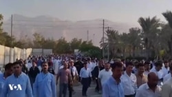 تجمع اعتراضی گسترده نیروهای ارکان ثالث پالایشگاه‌های گاز عسلویه
