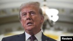 Новоизбраниот американски претседател, Доналд Трамп, на средба со републиканците во Конгресот на САД