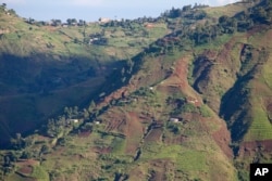 Denuded hillsides of the Massif de la Selle in southern Haiti is an important watershed that feeds Port-au-Prince.