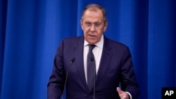 Rusiyanın xarici işlər naziri Sergey Lavrov