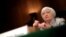 FILE - Federal Reserve Chair Janet Yellen testifies on Capitol Hill in Washington, July 13, 2017.