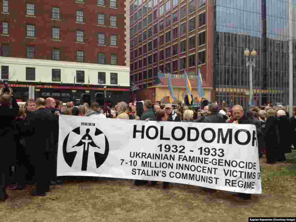 Вашингтон. Закладення меморіалу жертвам Голодомору