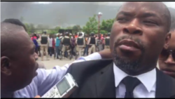 Haitian opposition Deputy Jean Marcel Lumerant. (M. Vilme/VOA)