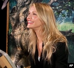 Cameron Diaz voices Princess Fiona in “Shrek Forever After”