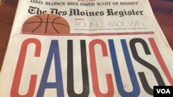 Iowa Holds Caucuses, Kicking Off US Election