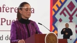 Presidenta de México reacciona a designación de cárteles como organizaciones terroristas por EEUU