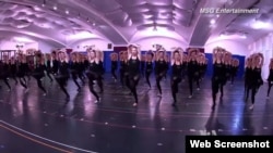 The Rockettes rehearse six hours per day, six days a week. After that, for two weeks, they prepare on-stage in costume and with the orchestra. During the holiday season, from November through the beginning of January, the group performs up to six shows.