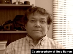 Sokurt Sous survived the Khmer Rouge genocide and arrived in the United States as a refugee in 1982. He was featured in the “Follow the Moon” radio documentary by Greg Barron. (Photo courtesy of Greg Barron)