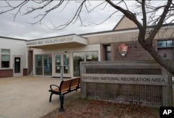 The Visitor's Center at Jamaia Bay Wildlife Refuge, part of the 27,000-acre Gateway National Recreation Area, remained closed, Jan. 3, 2019, in New York, on the 12th day of a partial government shutdown.