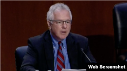 Michael Murphy tokom saslušanja u Senatu, 5. oktobar 2021.