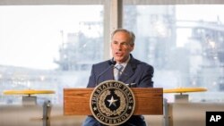 FILE - Texas Gov. Greg Abbott.