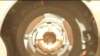 En imagen del miércoles 1 de septiembre de 2021 proporcionada por la NASA se muestra la primera muestra de roca marciana que será enviada a la Tierra, obtenida por el explorador Perseverance.