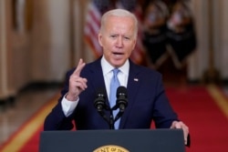 Dukungan terhadap kinerja Presiden Biden kini meredup, setahun setelah dia menjabat (foto: dok).