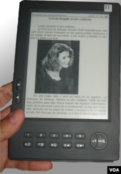 Los lectores digitales son ligeros y cómodos a la vista.