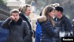 واکنش کارمندان سفارت روسیه در لندن به اخراج همکارانشان