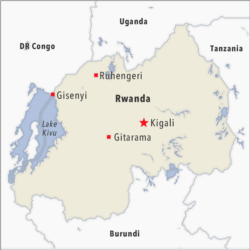 Dozens taken prisoner after the 1973 Rwanda coup were taken from Kigali, the capital, to prisons in Gisenyi and Ruhengeri.