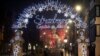 Suasana Natal terlihat di Strasbourg, Perancis timur, 27 November 2020. (Foto: AP)
